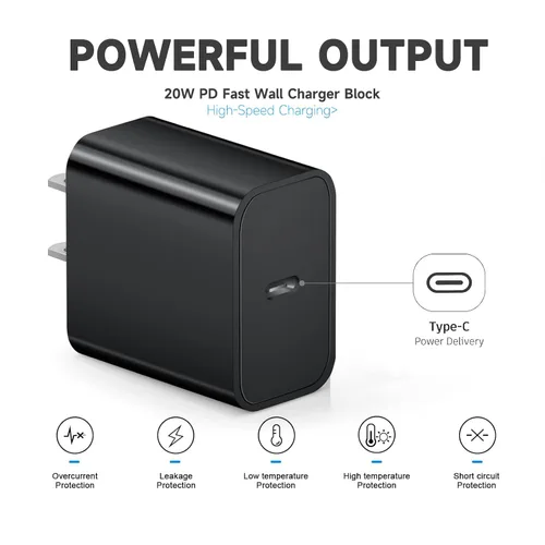 Vista 5 de Adaptador de cargador rápido de reloj USB C de 20 W compatible con Samsung Galaxy Watch 6/7/Ultra, 6 Classic, 5/5 Pro/4/4 Classic/3/Active 2/Active
