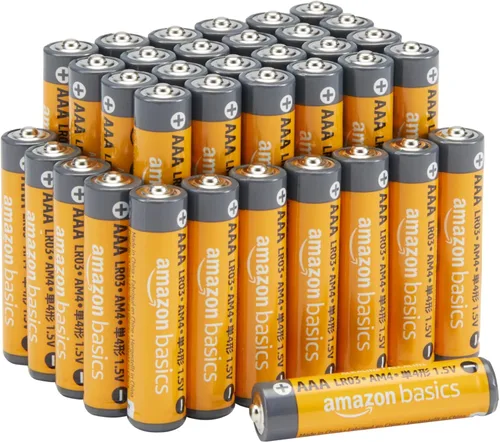 Vista 9 de Amazon Basics 8 Pack AAA Baterías alcalinas de alto rendimiento, vida útil de 10 años, paquete de valor fácil de abrir