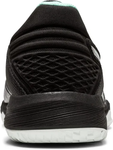 Vista 5 de ASICS Zapatos de voleibol Netburner Ballistic FlyteFoam para mujer, Blanco