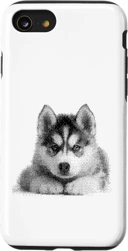Vista 18 de Cute Siberian Husky for Dog Mom and Paw Parents Case for iPhone XR