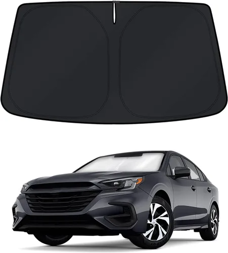 Vista 16 de KUST Parasol para parabrisas para BMW X1 F48 2016, 2017, 2018, 2019, 2020, 2021, 2022, accesorios de ajuste personalizado, parasol plegable