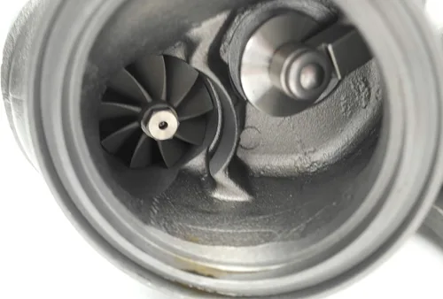 Vista 8 de TD04-17T Billet Twin Turbocompresor+2" entrada para 135i/535i/Z4/X6/740 3.0L N54