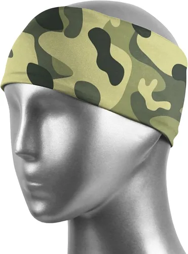 Vista 2 de Diademas deportivas personalizadas para hombres y mujeres, bandas para el cabello personalizadas, bandana para gimnasio, correr, ciclismo, yoga
