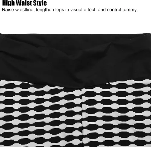 Vista 6 de Betued Yoga Pants, Womens Leggings, Butt Lifting Elastic High Waisted Tummy Control Yoga Pants Women Leggings Black and Whit