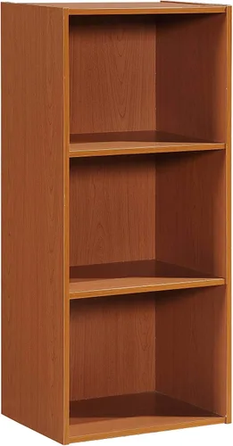 Vista 20 de Hodedah Import - Estantería con 3 estantes, haya
