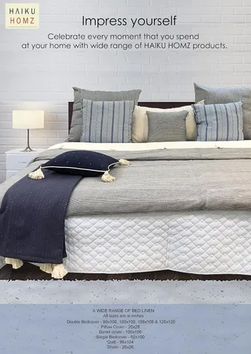 Vista 6 de Tamaño de cama doble (9 pies x 9 pies), sábana de cama premium cómoda con 2 fundas de almohada a juego, sábana de cama 100% algodón, estampado