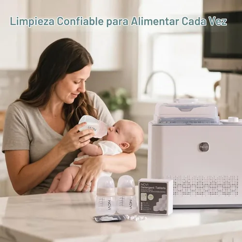 Vista 7 de NCVI - Tabletas de bloque de lavado de detergente, 150 unidades, compatibles con Momcozy