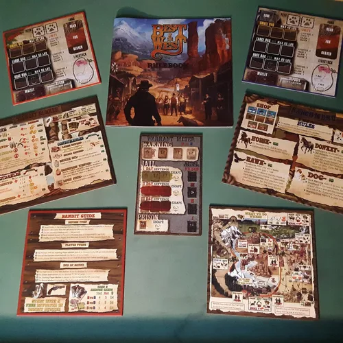 Vista 4 de Best of the West - Juego de mesa - Asimétrica temática occidental para 2 a 6 jugadores