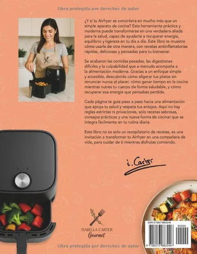 Vista 2 de Recetas Antiinflamatorias Fáciles Y Saludables Con Air Fryer La Manera Más Fácil De Seguir Una Dieta Antiinflamatoria Deliciosa y Sin Complicaciones
