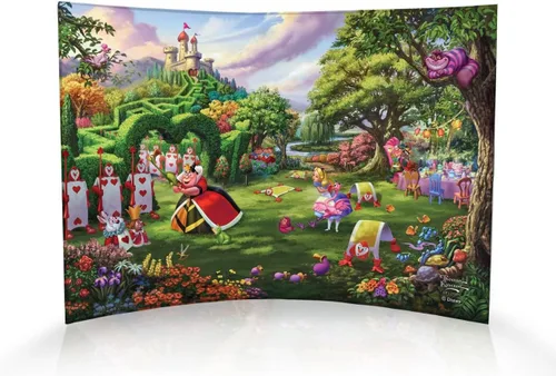 Vista 34 de Disney Brave - Thomas Kinkade Studios - Impresión fotográfica acrílica curvada de 10 x 7 pulgadas - Decoración independiente - Coleccionable