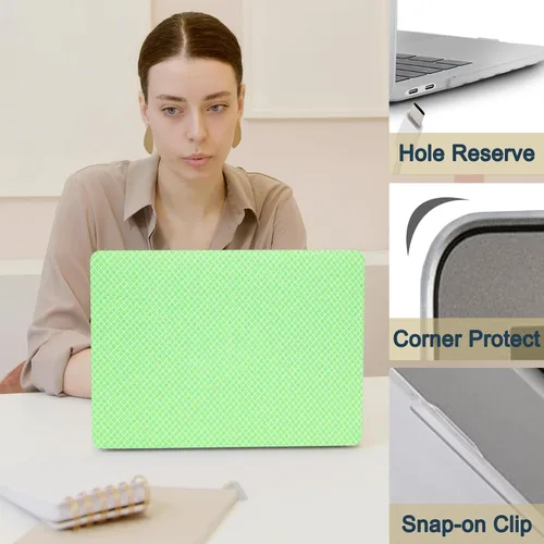 Vista 109 de Funda compatible con MacBook Air de 11 pulgadas 2015-2010 A1465 A1370, diseño impreso de plástico para laptop, carcasa protectora Air de 11.6