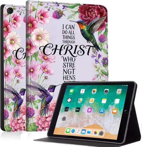 Vista 108 de Case for iPad mini A17 Pro (7th/6th Gen 2024/2021), Slim Shockproof Protective Cover with Auto Sleep/Wake, Durable PU Leather Multi-Angle Stand