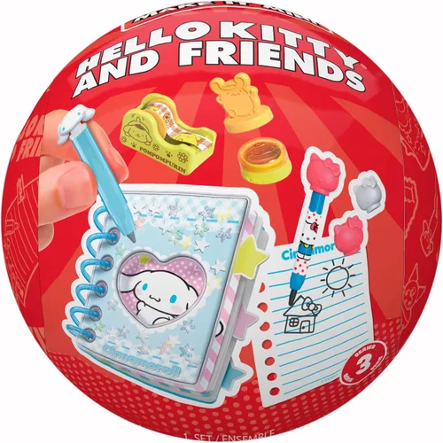 Vista 17 de MGA's Miniverse Make It Mini Hello Kitty and Friends Series 3 Mini coleccionables, Sanrio, réplicas de papelería retro, manualidades, bricolaje, 8+