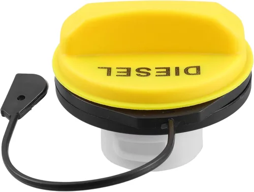 Vista 4 de ACROPIX Tapa para depósito de combustible diésel para Land Rover Defender Discovery 2019-on LR053666/C2Z32584, paquete de 1 unidad, color amarillo