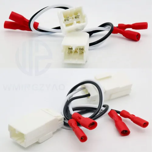 Vista 7 de CHENX 72-6514 - Arnés de adaptador de altavoz de automóvil, para puertas delanteras y traseras, adecuado para Dodge Jeep Chrysler, arnés de conector