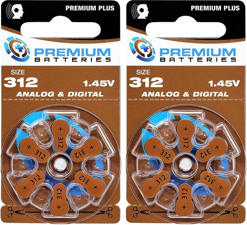 Vista 23 de Pilas Premium para audífonos, tamaño 10, 1.45V, con pestaña amarilla (6 pilas)