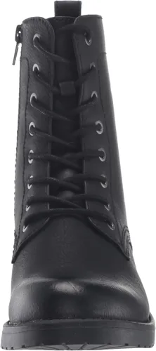 Vista 2 de Tienda Essentials - Botas de combate con cordones para mujer