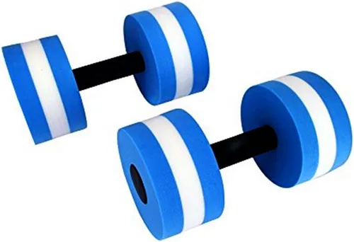 Vista 2 de BigBoss Sports - Mancuernas para ejercicios acuáticos, barras de fitness acuáticas, juego de 2