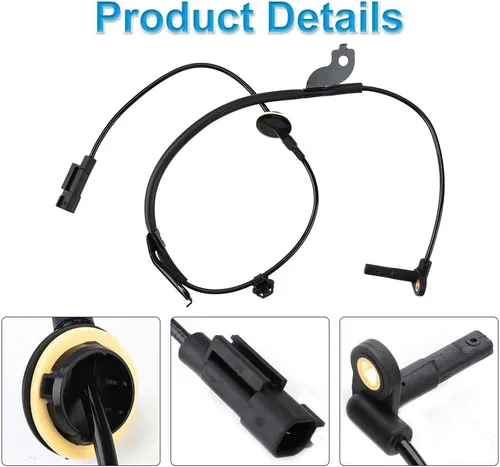 Vista 4 de WMPHE 4 sensores de velocidad de rueda ABS compatibles con Mitsubishi Lancer Outlander RVR 2011 2012 2013 2014 2015 2016 2017, repuesto