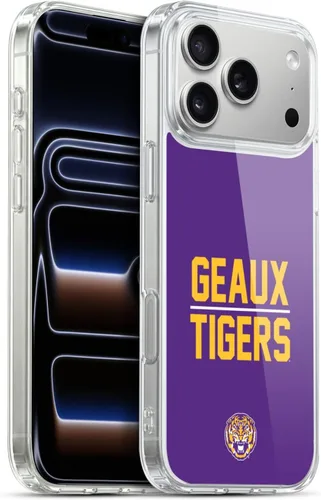 Vista 237 de Head Case Designs Funda de gel suave con licencia oficial de la Universidad Estatal de Louisiana LSU Camou compatible con Apple iPhone 7 Plus/iPhone