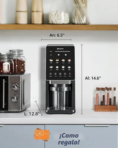 Vista 8 de Alcarin Máquina para hacer helados con 1 pinta (no congelador), máquina