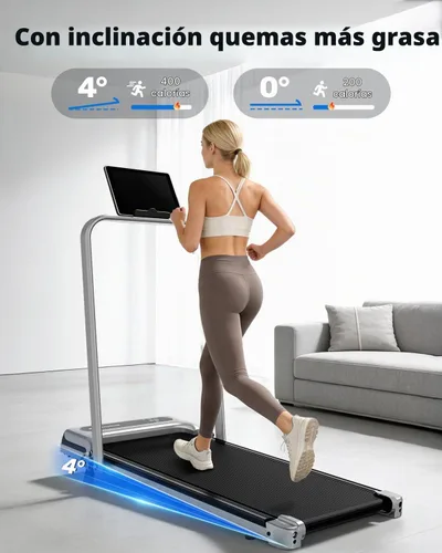 Vista 3 de Yagud Walking Pad, Walking Pad Treadmill for Home Office, Portable Under Desk Treadmill with Remote Control and LED Display, Walking Jogging Running