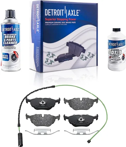 Vista 38 de Detroit Axle - Pastillas de Freno Delantero para Nissan Altima Maxima Sentra 350Z Cube Juke Versa INFINITI G35 I30 I35 Suzuki SX4 Crossover