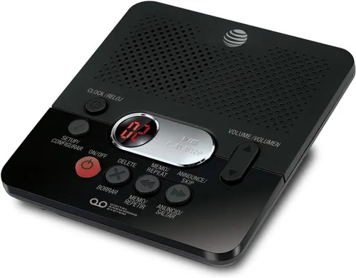 Vista 3 de Sistema de contestador digital ATT Negro 1740