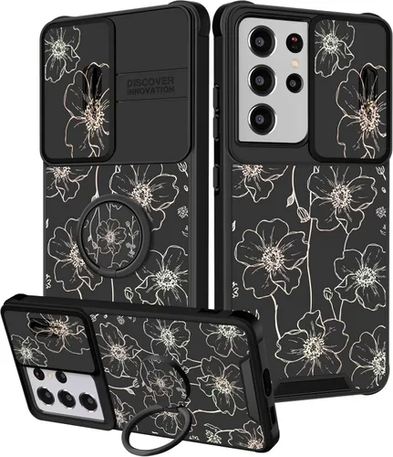 Vista 183 de Funermei para Samsung Galaxy Z Flip 4 Funda - Funda de Teléfono Bonita para Mujeres y Niñas con Mariposas Bonita Estética Femenina Diseño