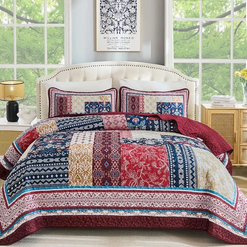 Vista 9 de WONGS BEDDING 01UAC120033K01AB - Edredón de retazos