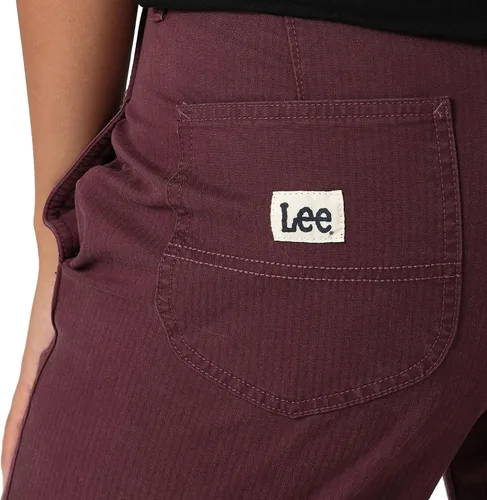 Vista 4 de Lee Ultra Lux - Pantalón de pierna recta relajado de tiro medio para mujer