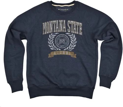 Vista 30 de Campus Lab Collegiate Classic Alumni Seal - Sudadera unisex con cuello redondo para adultos