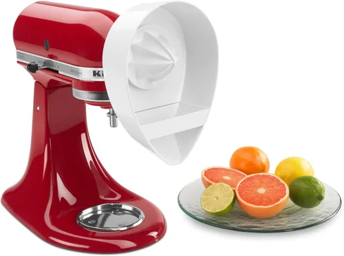 Vista 3 de Accesorio exprimidor de cítricos blanco KitchenAid para batidoras de pie KitchenAid, JE