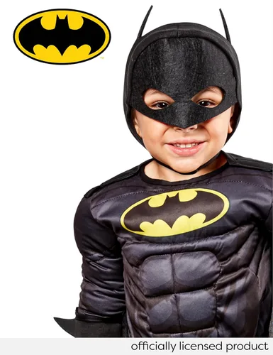 Vista 5 de Rubie's Batman Deluxe Disfraz para niños pequeños