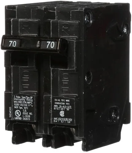 Vista 22 de Disyuntor Q220 tipo QP de doble polo de 20 amperios