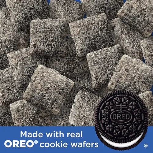 Vista 2 de Chex Mix Muddy Buddies, Mix de aperitivos de galletas OREO y crema, 9 oz