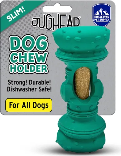 Vista 9 de Himalayan Jughead Classic - Soporte para masticar para perros, sostiene masticables y golosinas para perros, ralentiza los masticadores rápidos