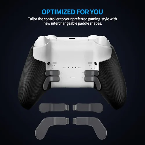 Vista 3 de Elite Controller Paddles - OEM Metal Stainless Steel Replacement Parts Accessories with 1 D Pad for Xbox Elite Series 2 & 1 and Core Controller