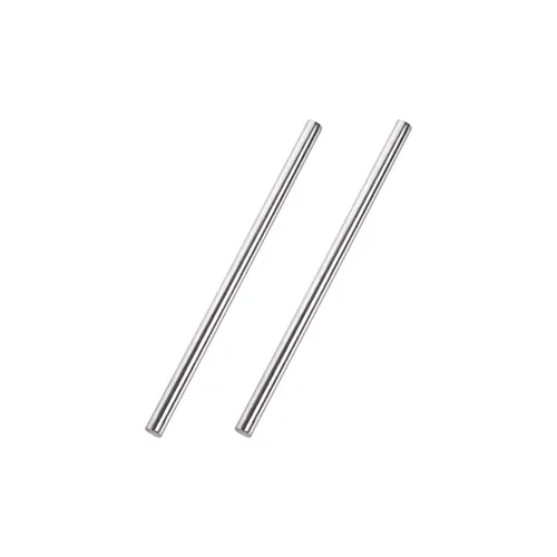 Vista 6 de uxcell Varilla redonda sólida de acero inoxidable 304 de 0.039 in x 3.937 in para manualidades de bricolaje - 2 piezas