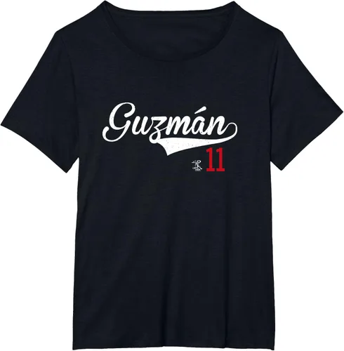 Vista 6 de Camiseta vintage de Ronald Guzman, Negro, S