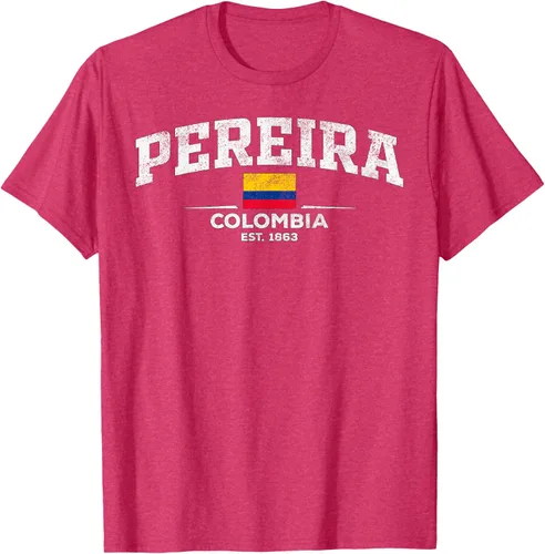 Vista 34 de Camiseta Pereira Colombia, Negro