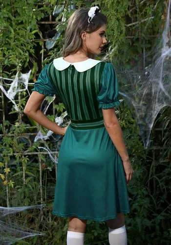 Vista 4 de Maisolly Disfraz de doncella de Halloween para mujer
