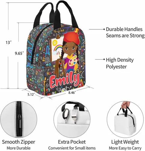 Vista 7 de Texto personalizado Elefante desgaste gafas mochila mochila mochila casual Daypack bolsa para mamá niñas, color86-4, Mochilas Daypack