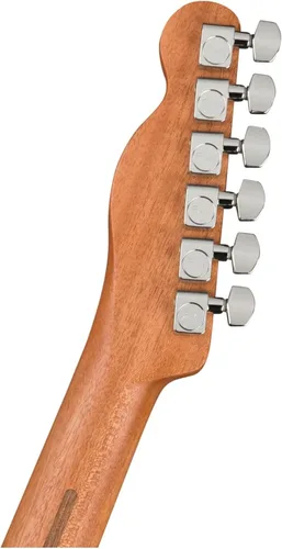 Vista 5 de Fender Acoustasonic Player Telecaster - Guitarra eléctrica acústica, con 2