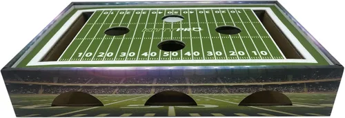 Vista 8 de NFL Ravens - Rascador de fieltro para gatos, juguete para gatos con bolas de cascabel Baltimore Ravens