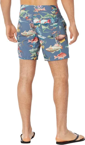 Vista 2 de Saxx Betawave 2N1 Boardie - Pantalones cortos regulares de 17 pulgadas, pantalones cortos de natación para hombre con soporte de bolsa, pantalones