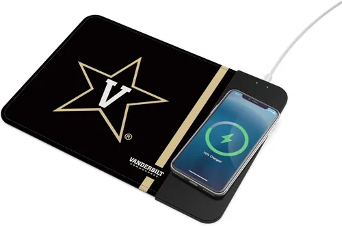 Vista 45 de SOAR NCAA Almohadilla de ratón unisex con carga inalámbrica para teléfono celular