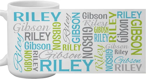 Vista 12 de Let's Make Memories - Taza personalizada con tu nombre y firma - Taza de café personalizada de 15 oz - Regalo para poner en la media navideña - Para