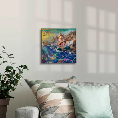 Vista 6 de Lona envuelta, de la galería de La Sirenita de Thomas Kinkade