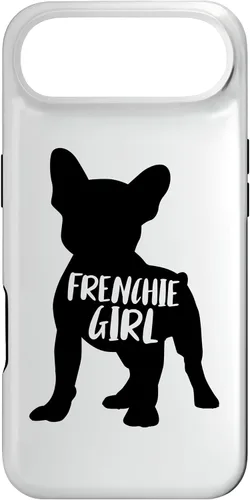 Vista 27 de Funda para iPhone 17 con diseño de bulldog francés con diseño divertido de Frenchie Girl